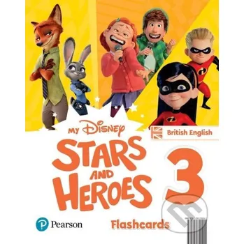 Anglický jazyk My Disney Stars and Heroes 3 Flashcards / British English - autorů kolektiv Pearson