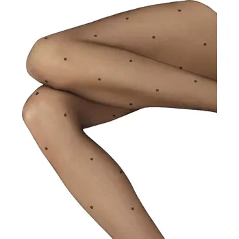 Dámské punčochy Dámské vzorované silonky Gatta Dotsy 03 černé velikost 170-178