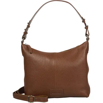 Kabelka Dámská kožená kabelka přes rameno Burkely Anseta - koňak