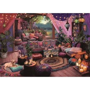 RAVENSBURGER Útočiště: Zahradní kuchyně 1000 dílků