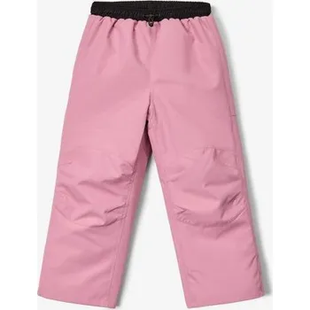 Dívčí kalhoty Unuo, Dětské zimní rostoucí oteplovačky Polar, Starorůžová - 140/146