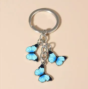 Fashion Jewelry Klíčenka Motýlci modří