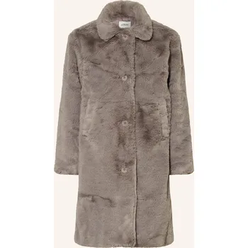 S.Oliver Red Dívčí Kabát Z Umělé Kožešiny, šedá, 146