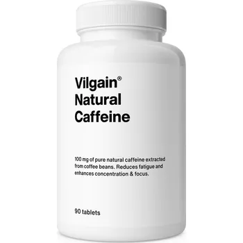 Spalovač tuku Vilgain Přírodní Kofein – 90&nbsp;tablet