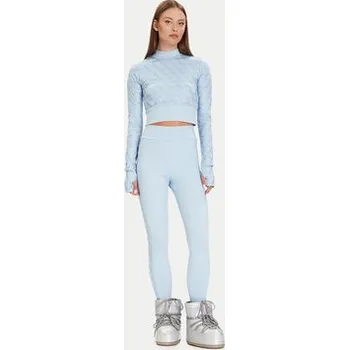 Dámské legíny Guess Legíny W5BB72 K7182 Světle modrá Slim Fit M