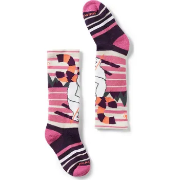 Dětské termoprádlo SMARTWOOL Kids' Wintersport Full Cushion Yeti OTC, Moonbeam velikost: 33-36 (L)