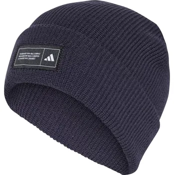 Čepice Zimní čepice ADIDAS ESS BEANIE CUFF IY5256 – Tmavě modrá OSFY