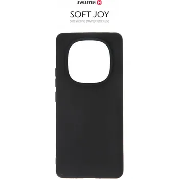 Pouzdro na mobilní telefon POUZDRO SWISSTEN SOFT JOY PRO XIAOMI REDMI NOTE 14 PRO PLUS 5G ČERNÉ