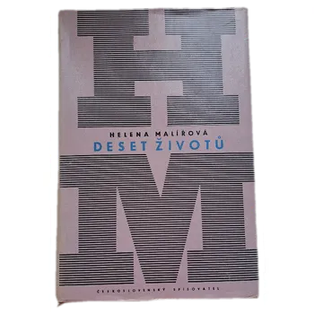 Kniha Deset životů - ANTIKVARIÁT (Helena Malířová)