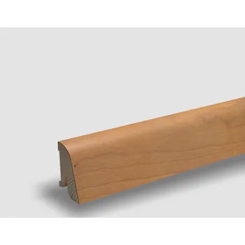 soklová lišta Soklová lišta dýhovaná TŘEŠEŇ AMERICKÁ, matný lak, jádro smrk, Pedross Pedross