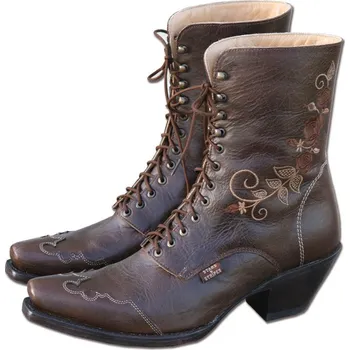 Jezdecká obuv Stars & Stripes Boty westernové Rosie Stars & Stripes, dámské, hnědé 36