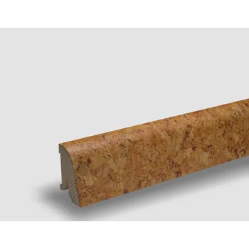soklová lišta Pedross Soklová lišta dýhovaná KOREK HRUBÝ, matný lak, jádro smrk Pedross, Cubica