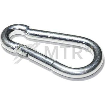 MTR Karabina hasičská DIN 5299C Velikost: 50x5mm, Varianta: Karabina hasičská DIN 5299C., povrchova-uprava: Zn