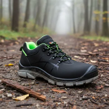 Pracovní obuv Procera Polobotky NERO S1 Velikost 39 (UK-6) černá/zelená