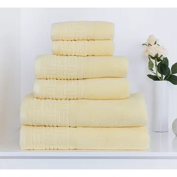 Matějovský Verona žlutá Žlutá Egyptská bavlna 50/100