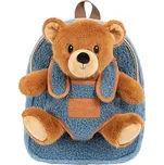 Dětský plyšový batoh s odnímatelnou hračkou Perletti Toys, MEDVÍDEK, 13093