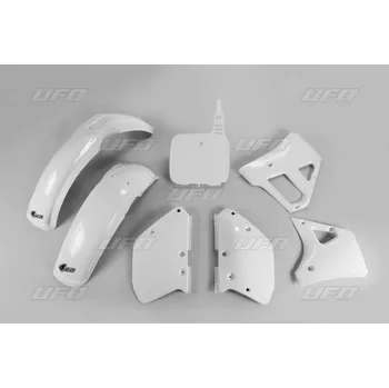 UFO kompletní sada plastů YAMAHA YZ 125 89-90, YZ 250 89, barva (bílá) (YA298E999) (UFO kompletní sada plastů YAMAHA YZ 125 89-90, YZ 250 89, barva (bílá) (YA298E999))