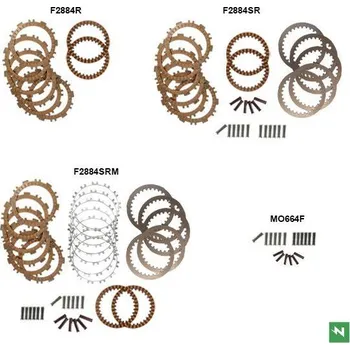 Spojková sada NEWFREN sada spojkové kotouče s distančními podložkami závodní YAMAHA XP 530 T-MAX 12-19; XP 560 T-MAX 20-25; KYMCO AK 550 17-25 (NEWFREN sada spojkové kotouče s distančními podložkami závodní YAMAHA XP 530 T-MAX 12-19; XP 560 T-MAX 20-25; KYMCO AK 550)