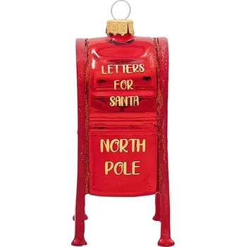 Úložný box GREEN GATE Vánoční ozdoba Postbox 11,5 cm