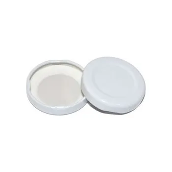 Víčko na zavařovací sklenici Víčko ¤43mm Twist 10ks kečup bílá - VÝPRODEJ