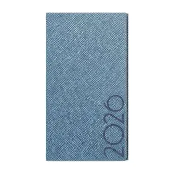 Diář Týdenní kapesní diář 2026 Tora - modrošedý