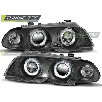 Přední světlomet Tuning-Tec Přední čirá světla BMW 3 E46 (1997 - 2001) - černé - Angel Eyes