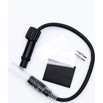 DECOLED Přípojka mezi LED hadicí a Easy Fix 0,25 m, černý, samičí IP44