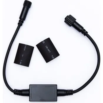 DECOLED Easy Fix samostatný zdroj AC/DC můstek černý IP67