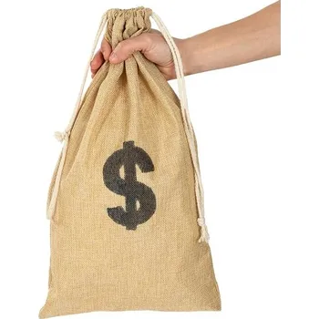 Karnevalový doplněk Funiglobal - Pytel peněz -