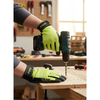 Pracovní rukavice CERVA GROUP Rukavice 1st WIBRA-X Velikost 11 černá