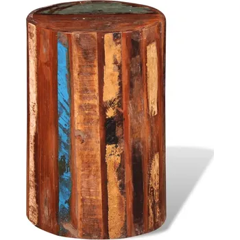 Stolička Stolička masivní recyklované dřevo Hnědá241628