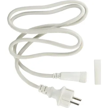 DECOLED Easy Fix zdrojový kabel exteriér, bez AC/DC, bílý, IP67