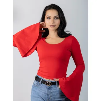 Dámské tričko Dámské červené elegantní tričko VSB DORA, VELIKOST 2XL