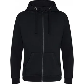 Pánská mikina Just Hoods Robustní mikina se zipem a tří dílnou kapucí Barva: Černá, Velikost: XS JH150