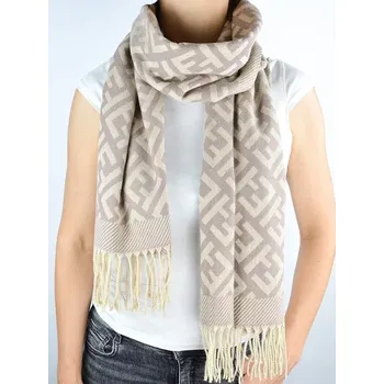 Šála Dámská šála CS004 - Uni / hnědá