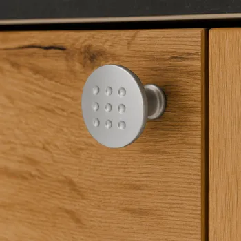 Nábytkové kování Gamet Úchytka knopka VISTA Slim / Chrom matný