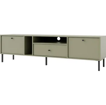 Televizní stolek TOKYO 2 e | TV stolek RTV 313 | 180 cm | eukalyptová/černá