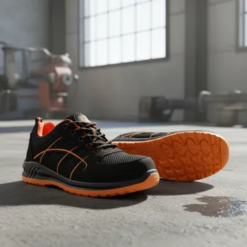 Pracovní obuv Procera Polobotky PENTA S1 Velikost 46 (UK-11) černá/oranžová