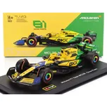 Model McLaren F1 MCL38 BBurago #81 Oscar Piastri 2024 SE 1:43 Signature
