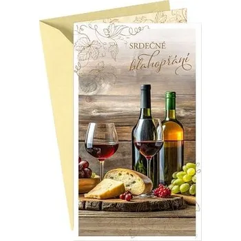 ARGUS Přání k narozeninám nebo k svátku 55-610c