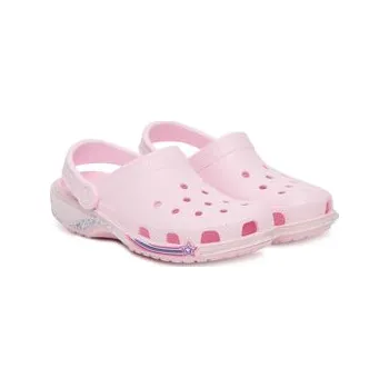 Dámská móda Nazouváky Crocs Star Sparkle Shaker Clog 211609 Růžová 28_29