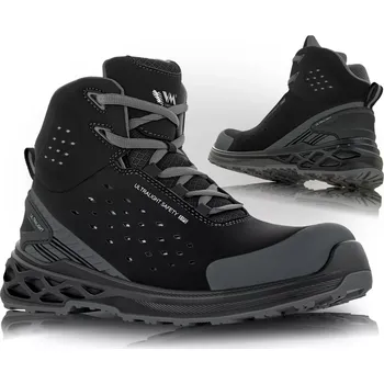 Pracovní obuv VM BERLIN 3660-S1PSESD kotník.obuv černá/šedá - 36