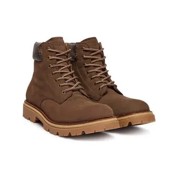 Pánská móda Turistická obuv Guess FMFSIR LEA10 Hnědá 42