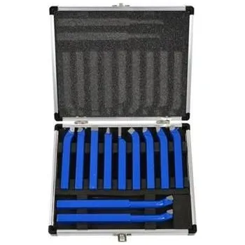 Příslušenstí k soustruhu Soustružnické nože 10x10mm, sada 11ks GEKO