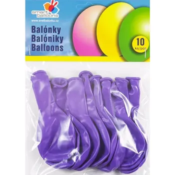 Balónek Smart Balloons Balónek nafukovací sada FIALOVÉ 26cm
