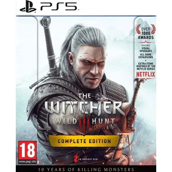 Hra pro PlayStation 5 The Witcher 3: The Wild Hunt Complete Edition + 10th Anniversary Steelbook PS5