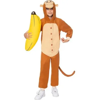 Karnevalový kostým Funiglobal - Overalový kostým opice pro děti - 7-9 years