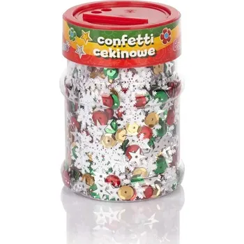 Vánoční dekorace Astra CREATIVO Dekorační flitry VÁNOCE Mix 100g , 335116004