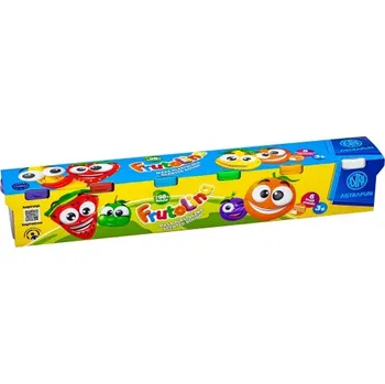 Modelovací hmota AstraFUN Modelovací hmota/modelína FRUTOLINA, 6 x 100g, mix barev, 336122011