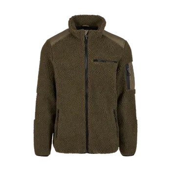 Pánská softshellová bunda Bunda Ramble Teddyfleece Jacket, Brandit, Olive, 3XL